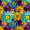 sm3 pattern color  flower yellow effect pixelated - безплатен png анимиран GIF