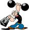 Kaz_Creations Cartoons Popeye - zadarmo png animovaný GIF
