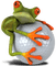 Kaz_Creations Frogs Frog - png gratis GIF animasi