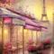 ♡§m3§♡ vintage old PARIS   PINK - png gratis GIF animado