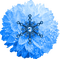 Snowflake.Glitter.Flower.Blue - PNG gratuit GIF animé