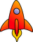 rocket - nemokama png animuotas GIF