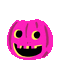Pink Pumpkin Black Cat - Darmowy animowany GIF animowany gif