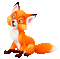 fox by nataliplus - Gratis animerad GIF animerad GIF