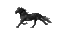 Лошадь - GIF animado gratis GIF animado