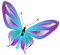 бабочка - бесплатно png анимированный гифка