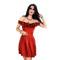 kikkapink spring red summer woman fashion dress - png gratis GIF animado