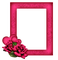 Roses frame - бесплатно png анимированный гифка