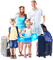 family travel bp - PNG gratuit GIF animé