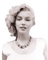 LOLY33 Marilyn Monroe - nemokama png animuotas GIF