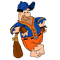 Kaz_Creations Cartoon The Flintstones - gratis png geanimeerde GIF