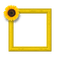 Small Yellow Frame - darmowe png animowany gif