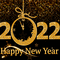 2022 happy new year bg gif fond