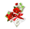 deco-red-flower - PNG gratuit GIF animé