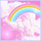 Pastel Rainbow Background (Created with Photopea) - GIF animé gratuit GIF animé