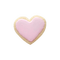 pink cookie heart - PNG gratuit GIF animé