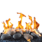 real fire stones - png gratuito GIF animata