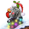 loly33 chat noël - 免费PNG 动画 GIF