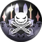 Skull Rabbit Pin #167 - The World Ends With You - nemokama png animuotas GIF