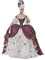 Woman, Baroque - δωρεάν png κινούμενο GIF