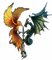 fantasy phoenix dragon laurachan - PNG gratuit GIF animé