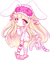 anime bunny girl pink - png gratis GIF animado