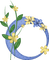 circle frame flowers cadre cercle fleur - безплатен png анимиран GIF