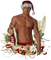 Kaz_Creations Christmas Man Homme Deco - PNG gratuit GIF animé