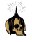 Skull - бесплатно png анимированный гифка