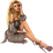 femme assise.Cheyenne63 - kostenlos png Animiertes GIF