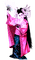 Asian.Woman.Pink.Blue - 免费PNG 动画 GIF