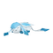 sleeping glaceon plushie - Free PNG Animated GIF
