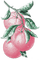 soave deco fruit summer pink green - 免费PNG 动画 GIF