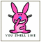 happy bunny - Бесплатный анимированный гифка анимированный гифка
