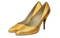 Shoes Gold - By StormGalaxy05 - PNG gratuit GIF animé