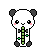 panda cute2 - GIF animé gratuit