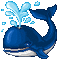 baleine - Nemokamas animacinis gif animuotas GIF