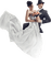 patymirabelle couple jeune marié - Free PNG Animated GIF