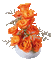 Flowers orange bp - Darmowy animowany GIF animowany gif