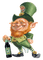 st. Patrick gnome  by nataliplus - nemokama png animuotas GIF