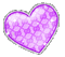 purple heart glitter - GIF animasi gratis GIF animasi