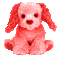 rainbow plush puppy - GIF animé gratuit GIF animé