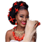 woman face Africa bp - Free PNG Animated GIF