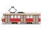 street car, tram, trolly bp - zadarmo png animovaný GIF