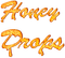 Honey  Drops Text - Bogusia - безплатен png анимиран GIF