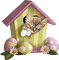Easter. Cat. Egg. Leila - png gratis GIF animasi