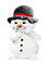 snowman - png gratuito GIF animata