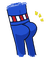 Captain America Booty - kostenlos png Animiertes GIF