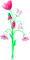 Flowers.Pink - бесплатно png анимированный гифка