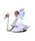 Kaz_Creations Baby Enfant Child Girl Swan - bezmaksas png animēts GIF